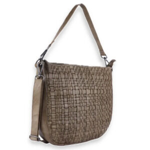 Vilenca Leather Crossbody Tote